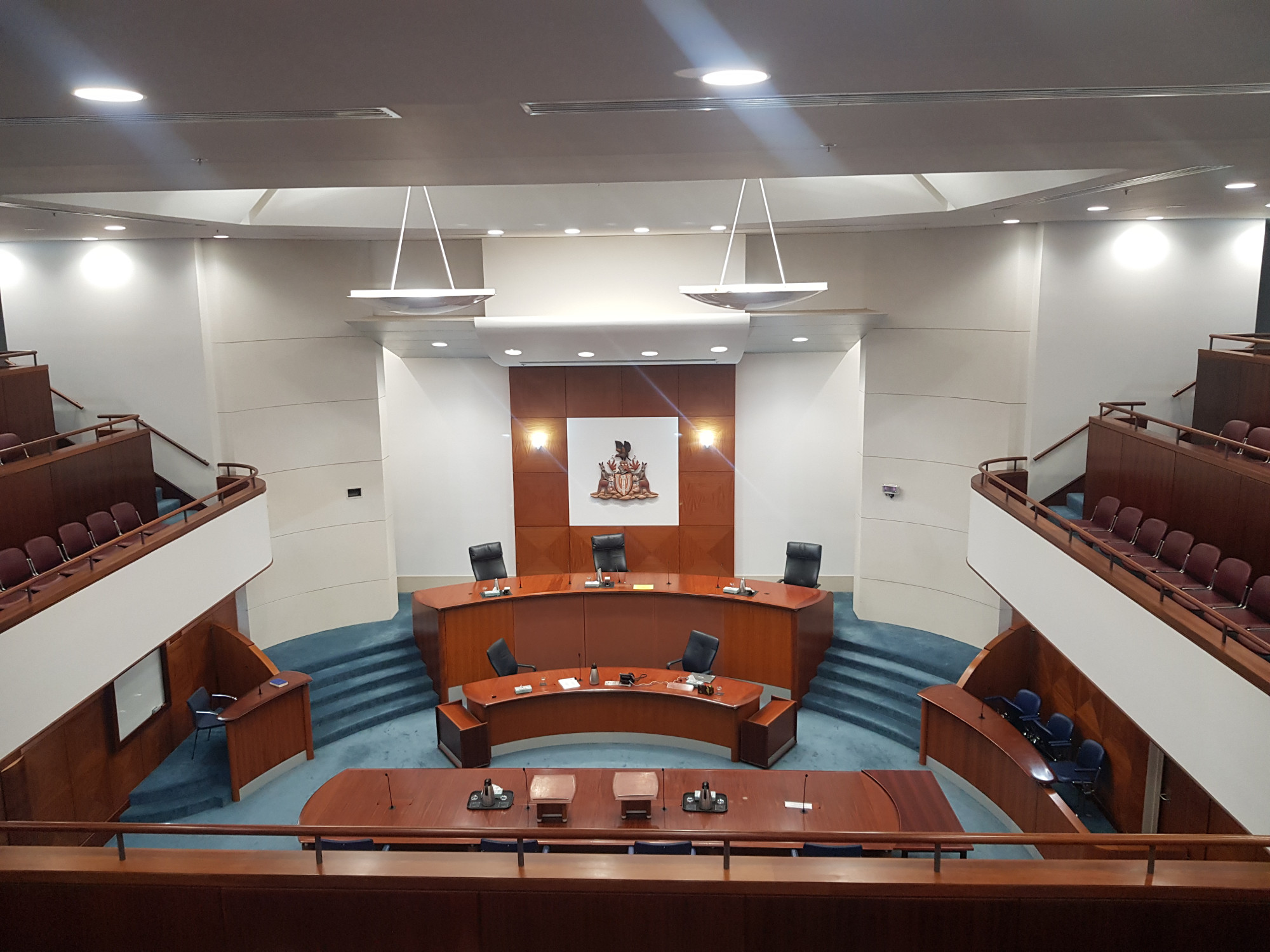 Inside of the Darwin Supreme Court