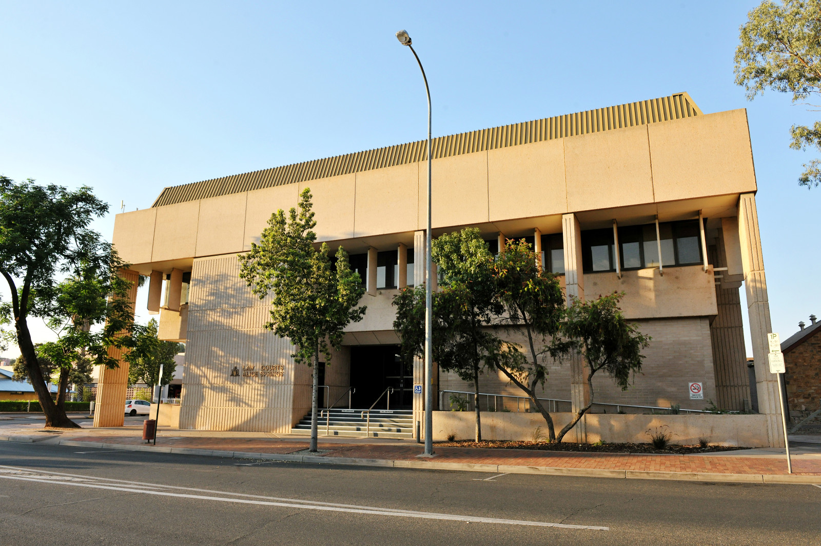 Front of the Alice Springs Local Court